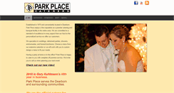 Desktop Screenshot of parkplacecaterers.com
