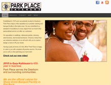 Tablet Screenshot of parkplacecaterers.com